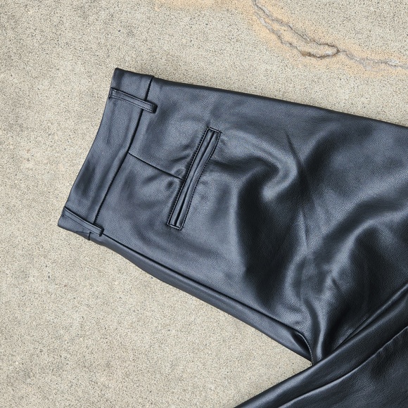 7 for all mankind pleather pants - Picture 3 of 11